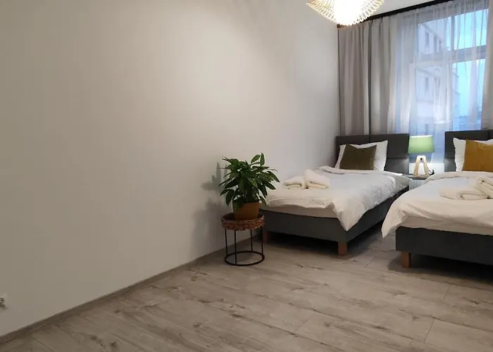 View Saperow I - Przy Centrum Klimatyzacja Apartmán Świdnica